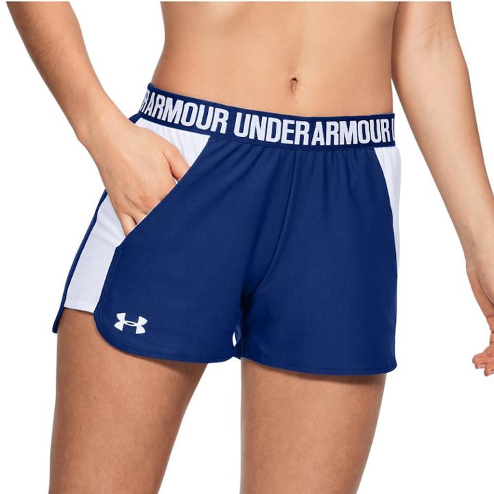 Women's Under Armour Play Up Pocket Shorts, Size: Xl, Purple
