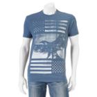 Men's Apt. 9&reg; Eagle Flag Tee, Size: Medium, Blue (navy)