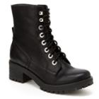 Unionbay Alli Women's Combat Boots, Size: Medium (6), Black