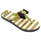 Women's College Edition Purdue Boilermakers Bow Flip-flops, Size: Small, Gold