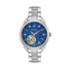 Bulova Women's Diamond Stainless Steel Automatic Watch - 96p191, Size: Medium, Grey