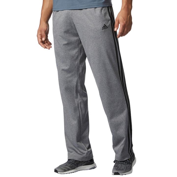 Big & Tall Adidas Tricot Track Pants, Men's, Size: M Tall, Dark Grey