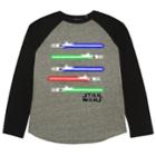 Boys 8-20 Star Wars Light Sabers Tee, Size: Small, Grey