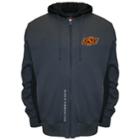 Men's Franchise Club Oklahoma State Cowboys Hooded Shade Jacket, Size: Xxl, Grey