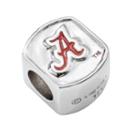 Logoart Alabama Crimson Tide Sterling Silver Bead, Women's, Red