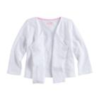 'toddler Girl Jumping Beans&reg; Open Front Cardigan, Size: 3t, White
