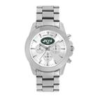 Women's Game Time New York Jets Knockout Watch, Silver