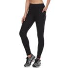 Women's Tek Gear&reg; Black Side Pocket Leggings, Size: Large