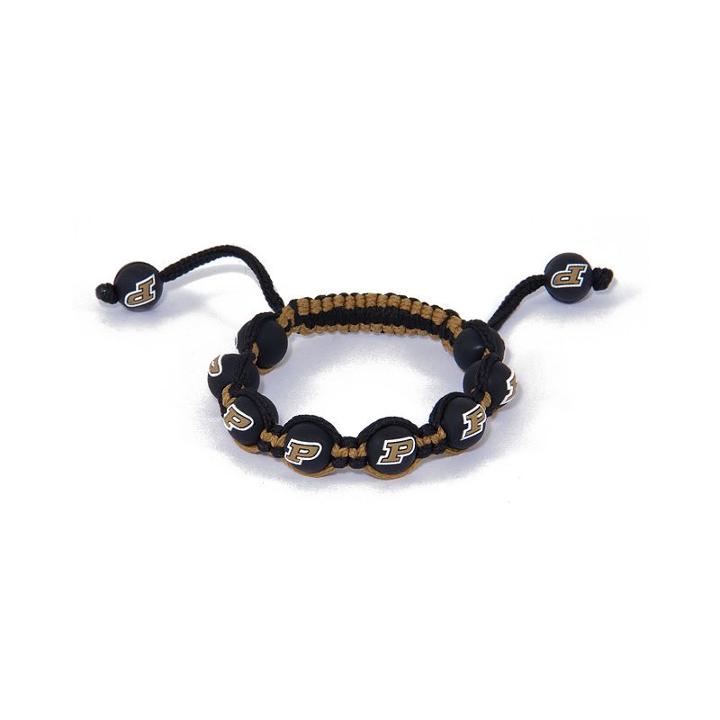 Purdue Boilermakers Bead Bracelet, Girl's, Multicolor