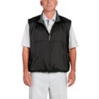 Men's Pebble Beach Classic-fit Reversible Performance Golf Vest, Size: Small, Black