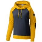 Women's Columbia Michigan Wolverines Collegiate Harper Hoodie, Size: Medium, Med Blue