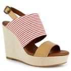 Dolce By Mojo Moxy Sailor Women's Wedge Sandals, Girl's, Size: 8, Red