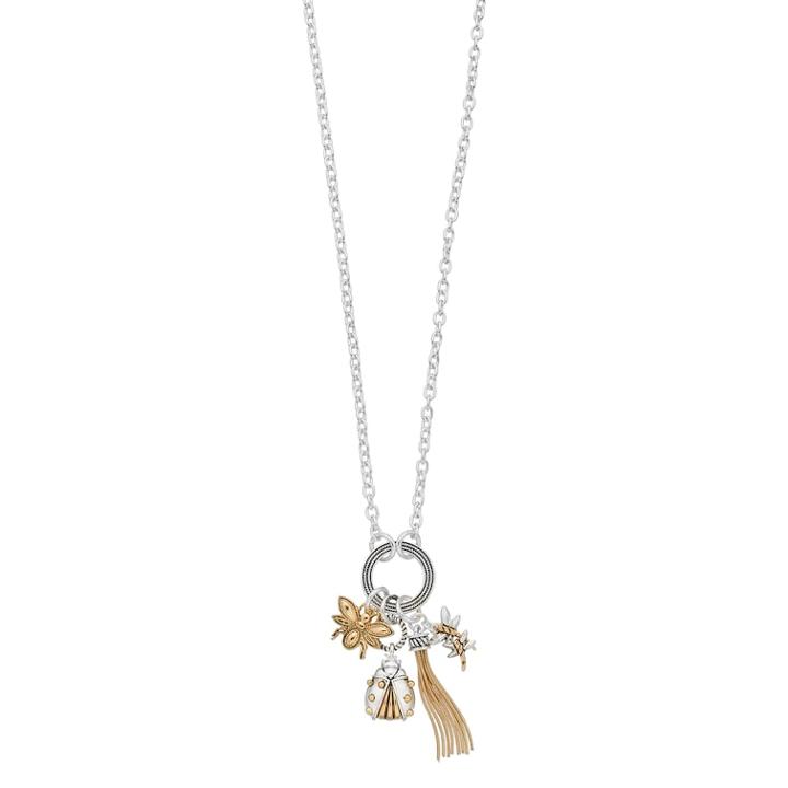 Napier Dragonfly & Ladybug Charm Necklace, Women's, Multicolor