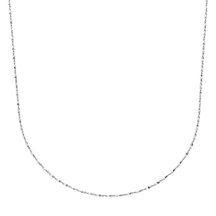 Sterling Silver Serpentine Chain Necklace - 20-in, Women's, Size: 20, Grey