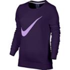 Women's Nike Sportswear Logo Crewneck Tee, Size: Xs, Brt Purple
