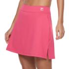 Women's Fila Sport&reg; Vented Hem Knit Skort, Size: Medium, Med Pink