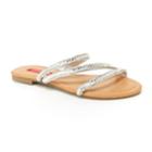 Unionbay Peace Women's Studded Slide Sandals, Size: 9.5, Silver