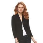 Women's Apt. 9&reg; Flyaway Cardigan, Size: Large, Black