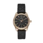 Drive From Citizen Eco-drive Women's Ltr Leather Watch - Fe6083-13e, Size: Medium, Black