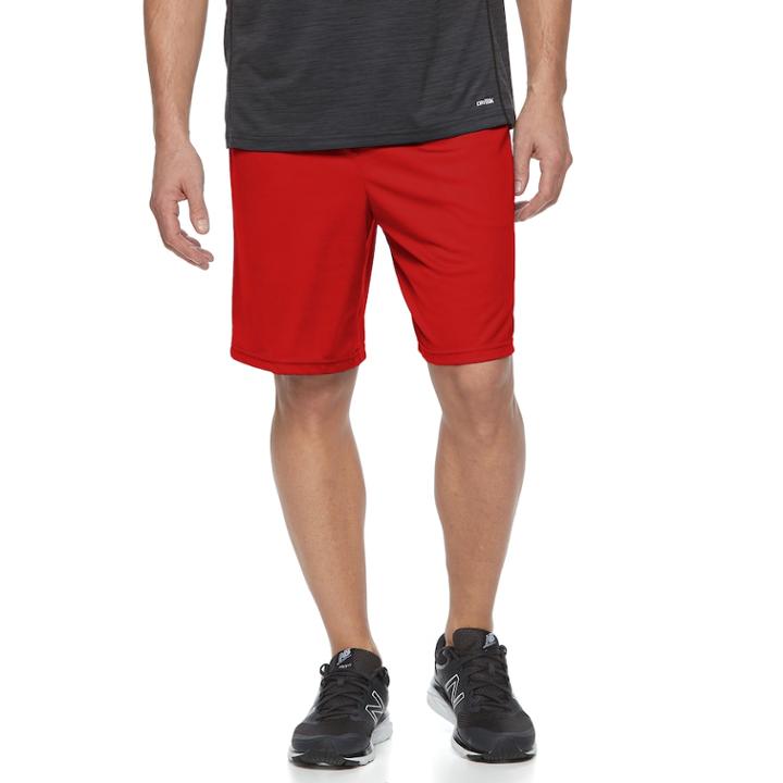 Men's Tek Gear&reg; Mesh Shorts, Size: Large, Med Red