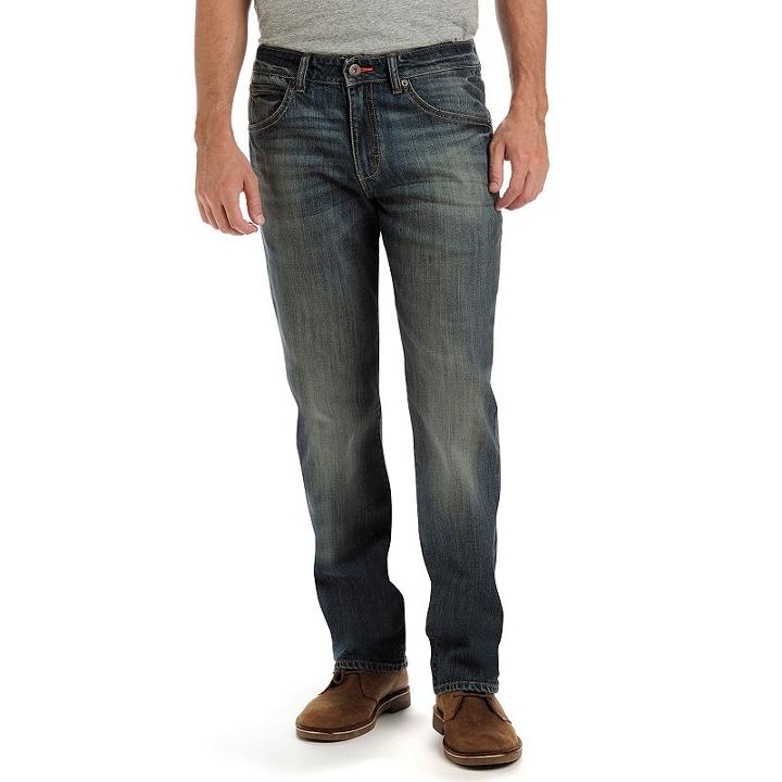 Men's Lee Modern Series Active Comfort Straight-leg Jeans, Size: 40x34, Med Blue