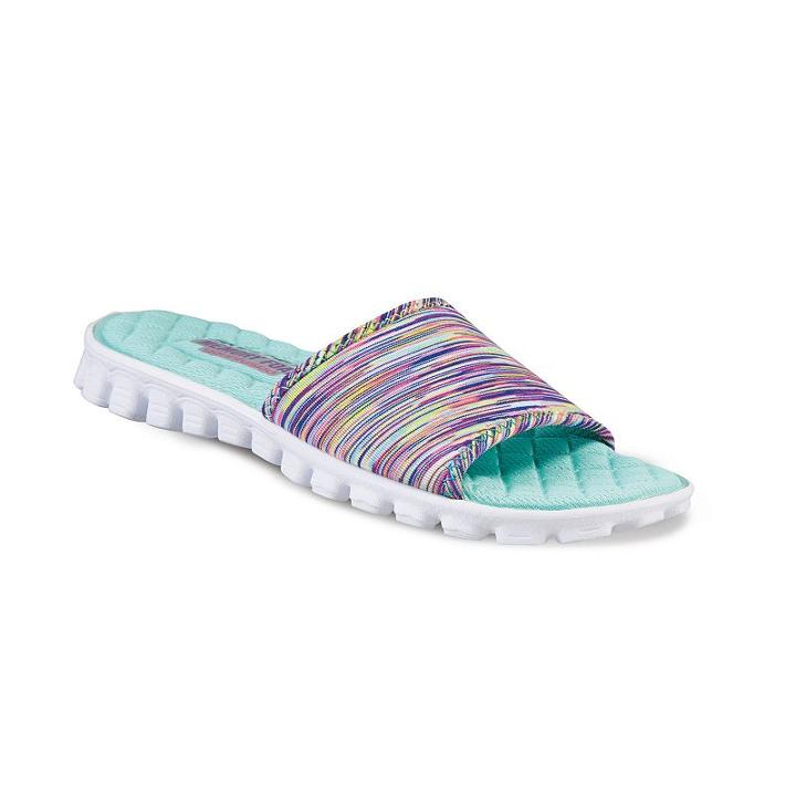 Skechers Ez Flex Cool Women's Sandals, Girl's, Size: 6, Light Blue