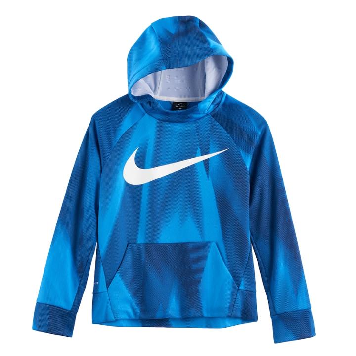 Boys 8-20 Nike Therma Legacy Hoodie, Size: Xl, Brt Blue