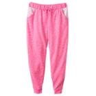 Girls Plus Size So&reg; Crochet Pocket Jogger Pants, Girl's, Size: 20 1/2, Brt Pink