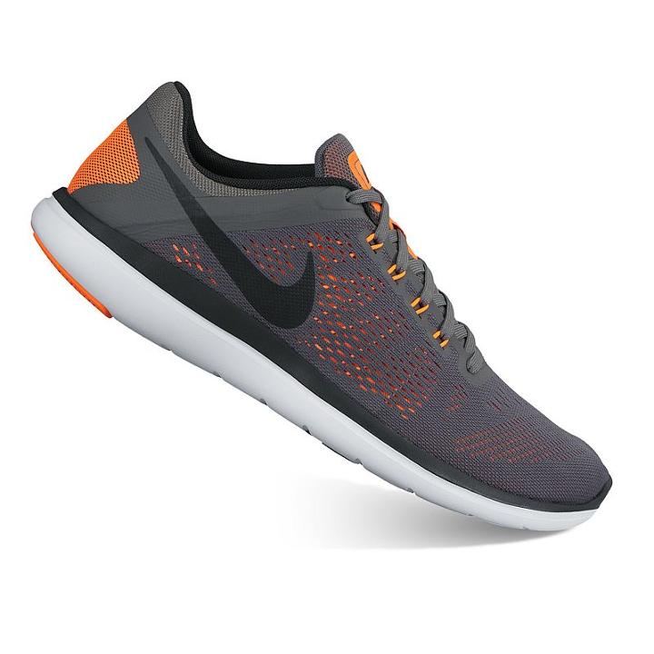 Nike Flex Run 2016 Men's Running Shoes, Size: 8.5, Grey (charcoal)