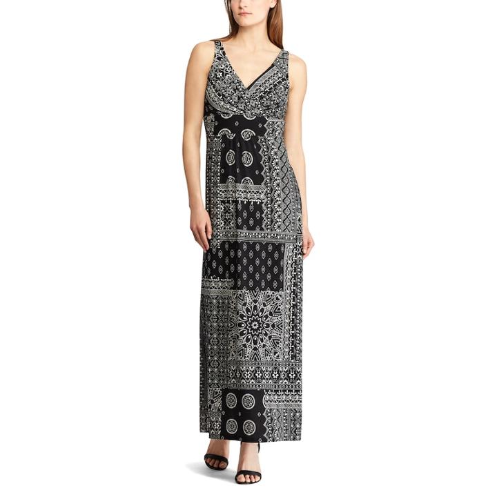 Petite Chaps Vine Empire Maxi Dress, Women's, Size: S Petite, Natural