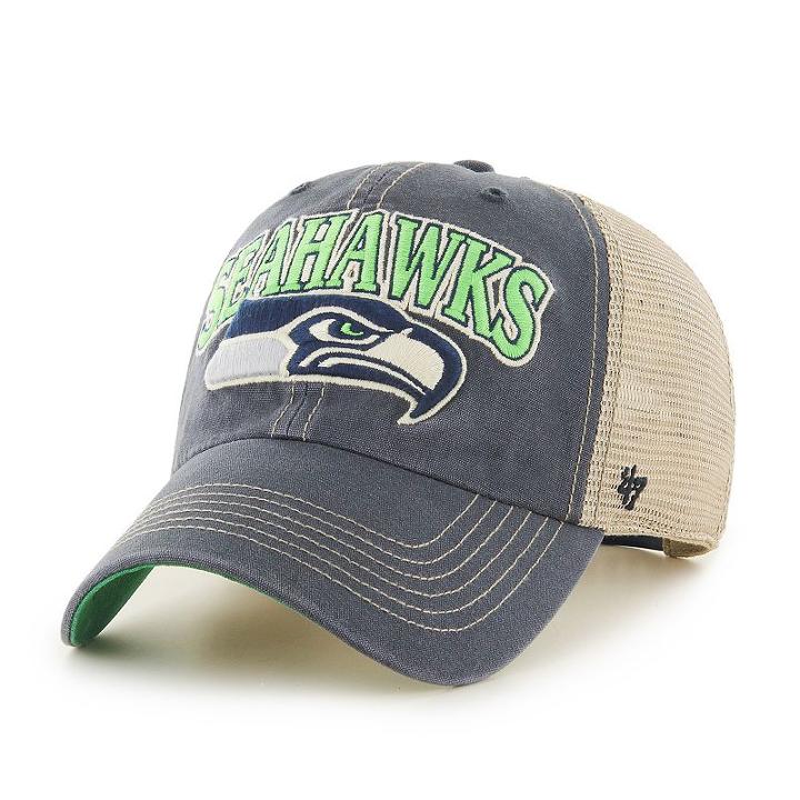 Adult '47 Brand Seattle Seahawks Tuscaloosa Adjustable Cap, Ovrfl Oth