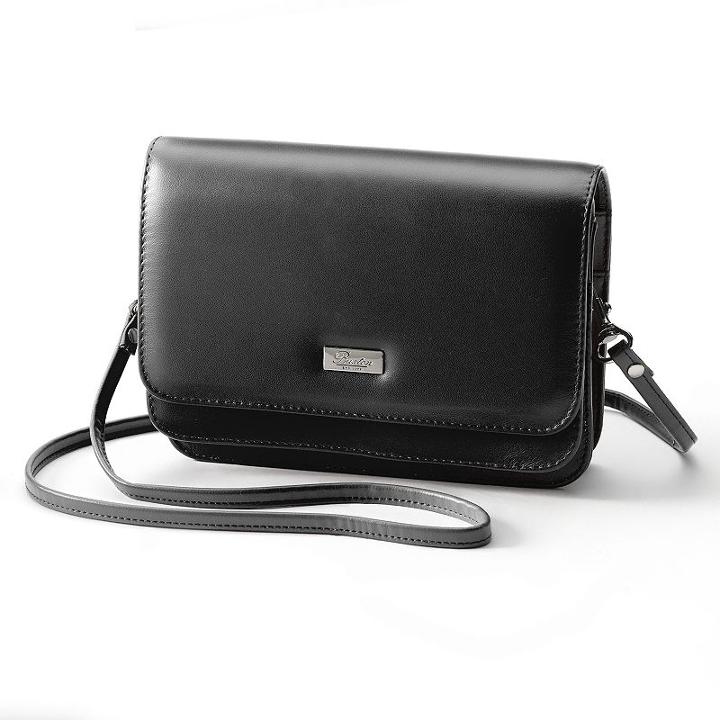 Buxton Double-flap Convertible Shoulder Bag, Women's, Black