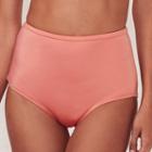 Women's Lc Lauren Conrad Beach Shop High-waist Brief Bottoms, Size: Large, Lt Orange