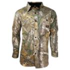 Men's Walls Hunting Cape Back Long Sleeve Shirt, Size: Xl, Real Tree