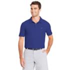 Men's Izod Sportflex Classic-fit Solid Stretch Performance Polo, Size: Medium, Med Blue