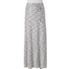 Juniors' Joe B Space-dye Maxi Skirt, Girl's, Size: Medium, White Oth