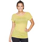 Women's Colosseum Citadel Twist-back Top, Size: Small, Drk Yellow