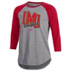 Women's Under Armour Maryland Terrapins Favorites Baseball Tee, Size: Large, Red