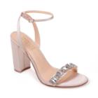 American Glamour Virgo Women's High Heel Sandals, Size: 9.5, Beig/green (beig/khaki)