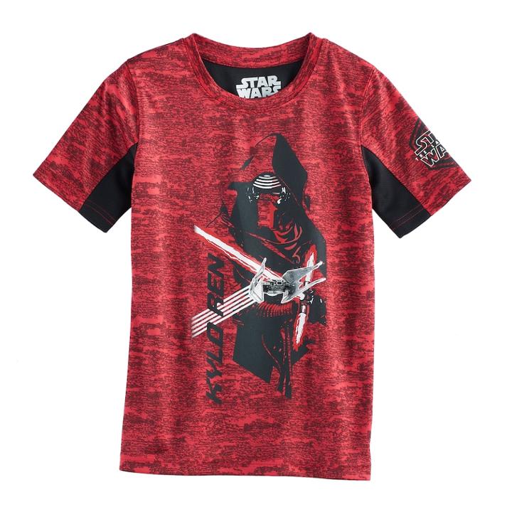 Boys 4-7x Star Wars Kylo Ren Graphic Tee, Size: 6, Med Red