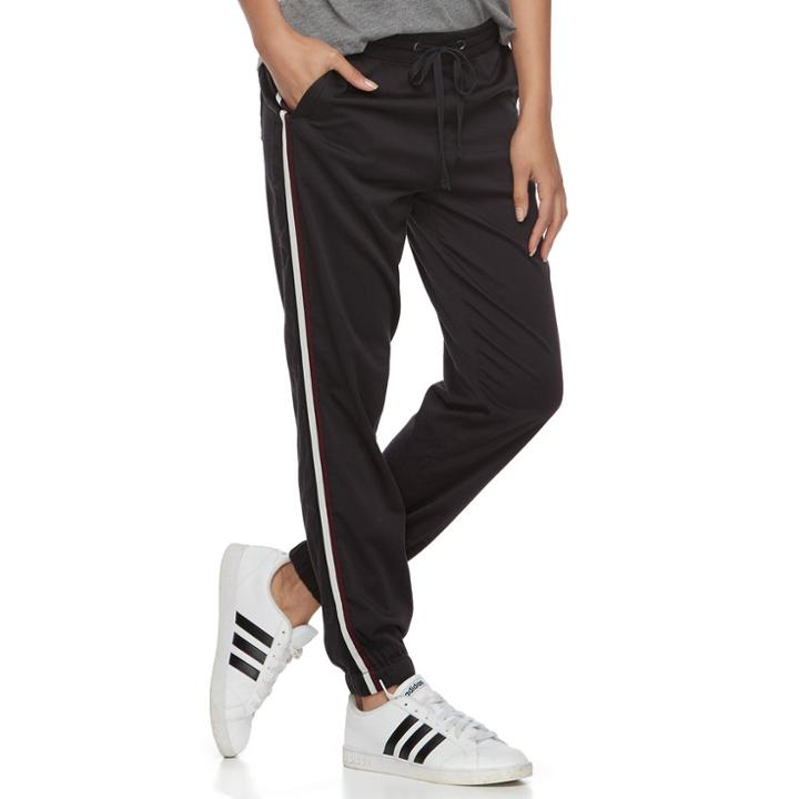 Juniors' Unionbay Erica Stripe Jogger Pants, Teens, Size: Xs, Grey Other