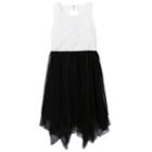 Girls 7-16 Speechless Mesh Tulle Dress, Size: 12, White Oth