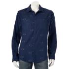 Big & Tall Urban Pipeline&reg; Plaid Flannel Button-down Shirt, Men's, Size: L Tall, Blue