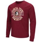 Men's Campus Heritage Florida State Seminoles Zigzag Long-sleeve Tee, Size: Medium, Med Red