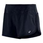 Women's Asics Everysport Workout Shorts, Size: Xl, Black