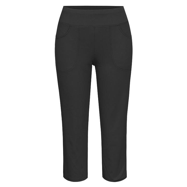 Women's Tail Essentials Eloise Straight-leg Tennis Capris, Size: Xl, Grey