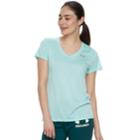 Women's Under Armour Tech Short Sleeve Tee, Size: Large, Med Blue