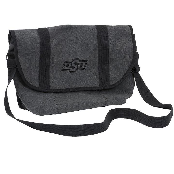Logo Brand Oklahoma State Cowboys Varsity Messenger Bag, Kids Unisex, Multicolor