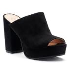 Candie's&reg; Admire Women's Platform Mules, Size: 5.5 Med, Black