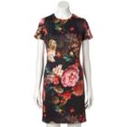 Women's M By Maia Floral Sheath Dress, Size: 14 Avg/reg, Pink Other